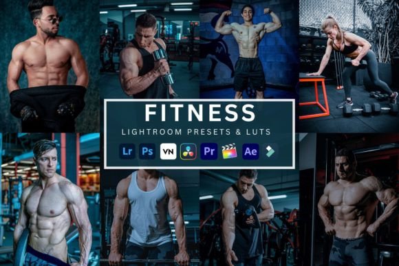 Download Fitness Gym Lightroom Presets &amp; Luts - Premium Resources